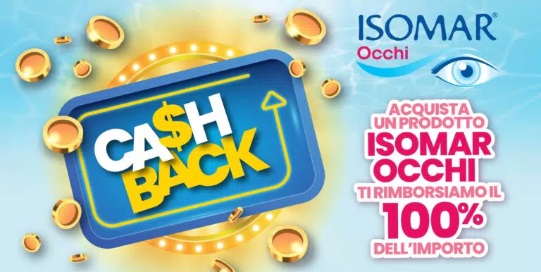 “Isomar Occhi Cashback 100%”: come farsi rimborsare il 100%