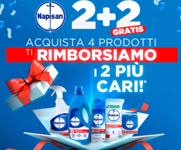 “Napisan ti rimborsa”: 2+2 gratis