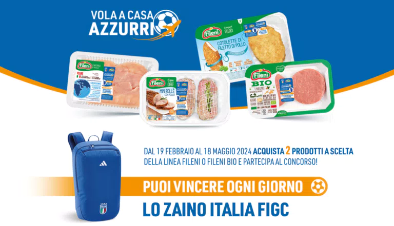 Concorso Fileni 2024: vinci zaini della Nazionale o viaggio in Germania