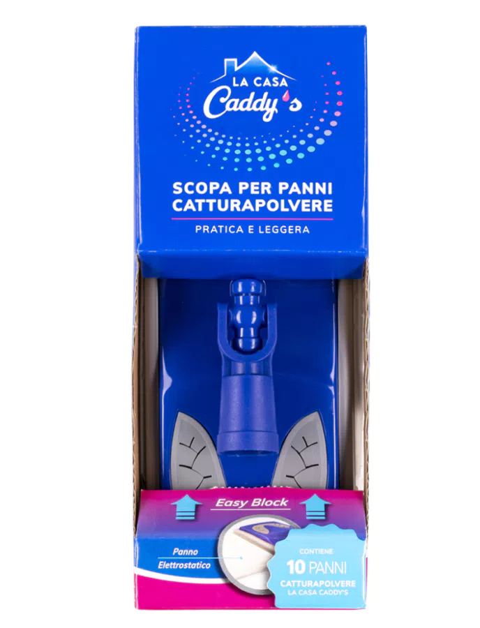 Caddy's Scopa per Panni Catturapolvere