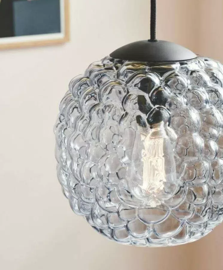 Grape Lampada a Sospensione Ø25 Fumé - Halo Design