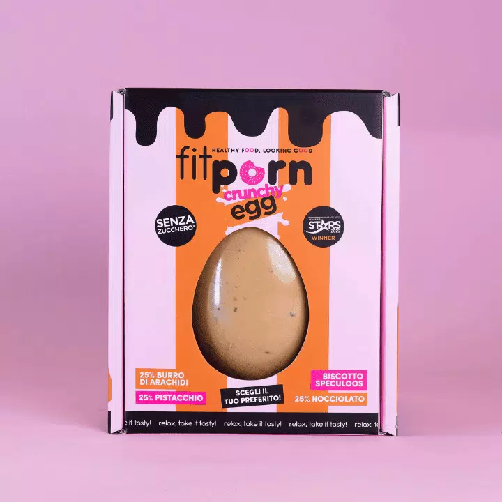 Uovo di Pasqua FirPorn 25% Pistacchio senza zuccheri aggiunti