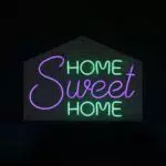 WLP016A - Scritta led Home Sweet Home