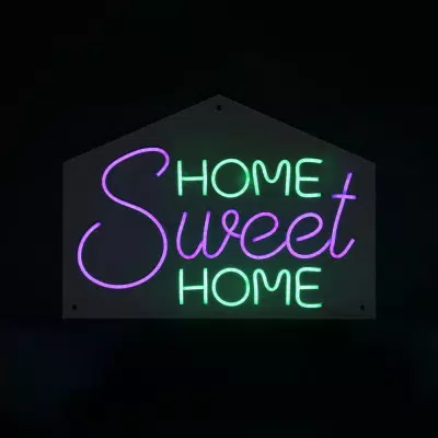 WLP016A - Scritta led Home Sweet Home