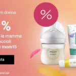 15% di sconto sui prodotti per le mamme
