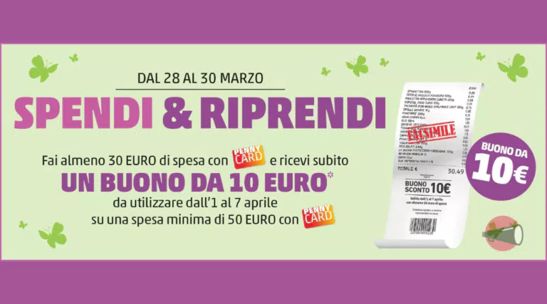 Buono sconto 10€ Penny Market