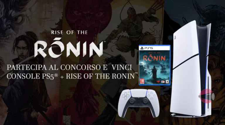 Vota il poster di Rise of the Ronin e vinci una Playstation 5