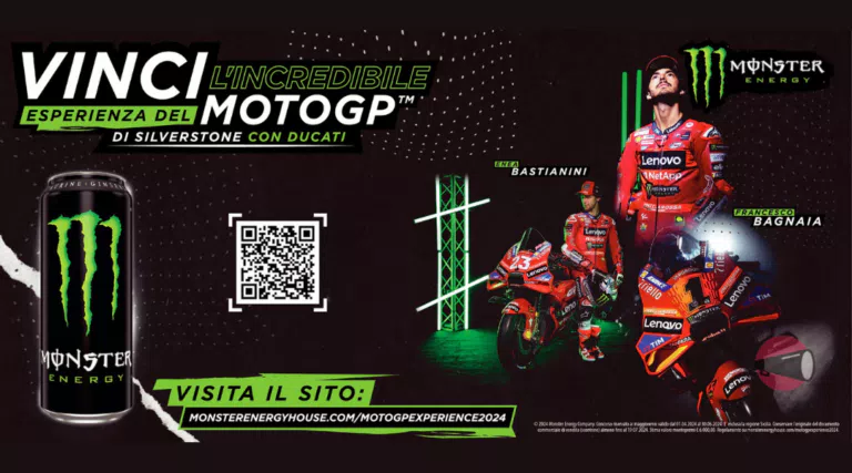 Con Monster vinci l’incredibile MotoGP Experience