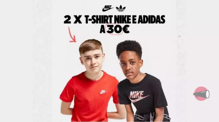 2 per €30 T-shirts Junior